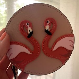 NWT- Kate Spade Flamingo Coin Purse